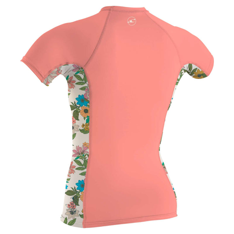 Otroška UV majica Oneill Premium Skins Rash Guard, kr rok, Desert Flower-Wasup Slovenija