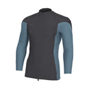 Moška UV majica Oneill Hyperfreak Skins Rash Guard, dlg rokav, Črno Modra-Wasup Slovenija