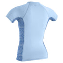Ženska UV majica Oneill Hyperfreak Skins Rash Guard, kr rokav, Modra-Wasup Slovenija