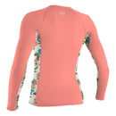 Ženska UV majica Oneill Side Print Rash Guard, dlg rok, Desert Flower-Wasup Slovenija