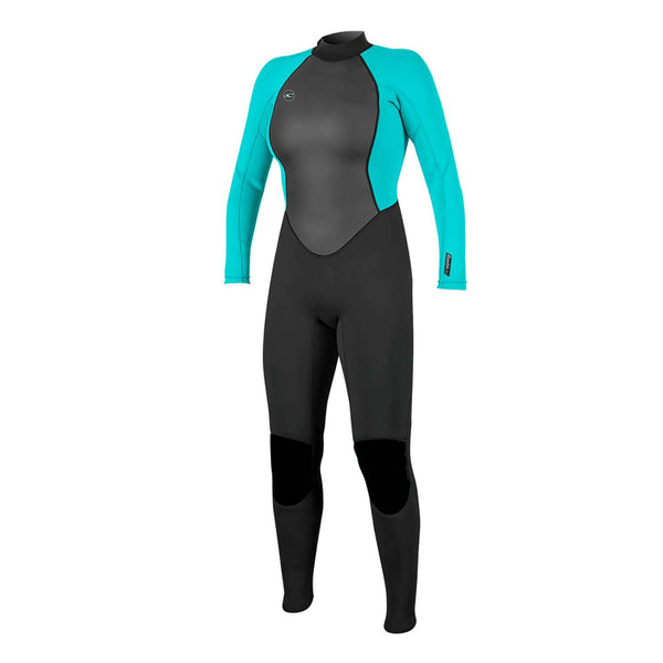 Oneill wmnReactor II 3/2 Back Zip Full, Aqua