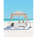 OutdoorMaster Beach Cabana Retro Brown, UV50+-Wasup Slovenija