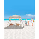 OutdoorMaster Beach Cabana Retro Brown, UV50+-Wasup Slovenija