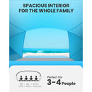 Prenosni Plažni Šotor Outdoor Master, Moder-Wasup Slovenija