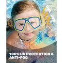 Outdoor Master Otroška maska za snorklanje, Modra/Zelena-Wasup Slovenija