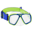 Outdoor Master Otroška maska za snorklanje, Modra/Zelena-Wasup Slovenija