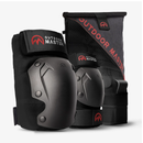 OutdoorMaster Knee, Elbow & Wrist Protective Pad Set, Black, M/L
