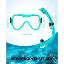 Outdoor Master Otroški Komplet Maska in Dihalka, Turkizen-Wasup Slovenija