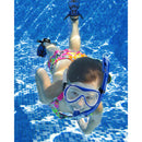 Outdoor Master Otroški Komplet za Snorklanje: Maska, Dihalka in Plavuti, moder-Wasup Slovenija