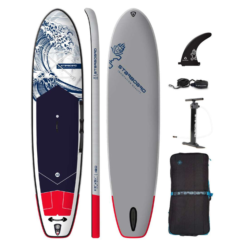 Varjena Sup deska Starboard 11.2.x31+x4.75 iGO Wave Deluxe SC 2024 - 5 let garancije-Wasup Slovenija