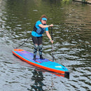 Varjena Sup Deska Shark Venture Plus 12.6x32x6 s karbonskim veslom-Wasup Slovenija