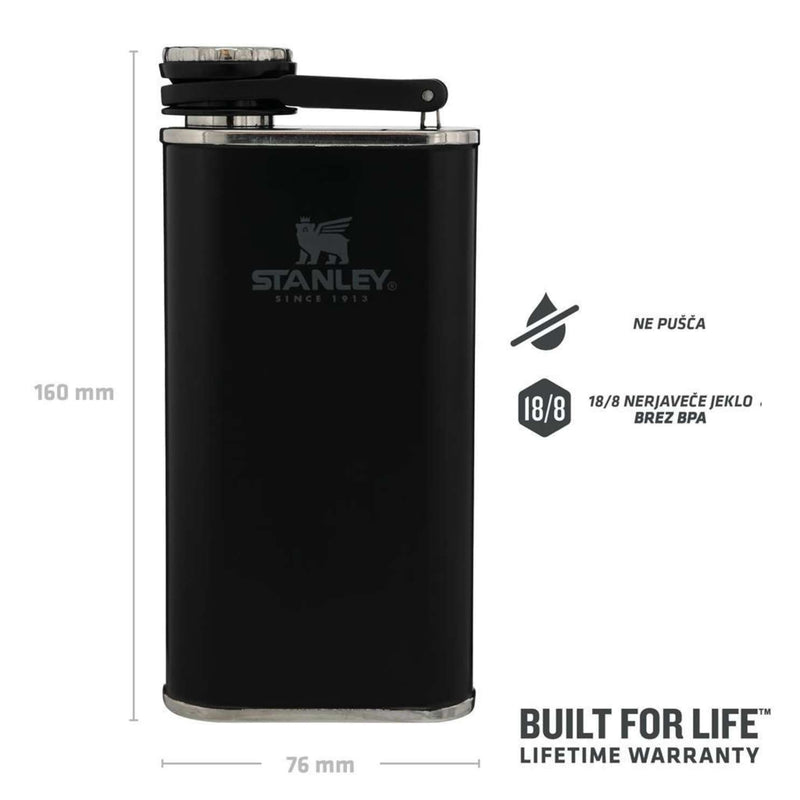 Stanley Prisrčnica Wide Mouth Flask 0,23L Black-Wasup Slovenija