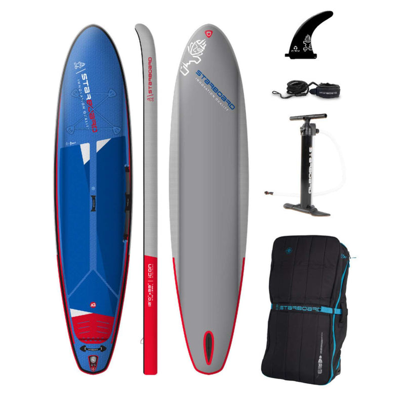 Varjena Sup deska Starboard 12.0.x33x4.75 Icon Deluxe SC 2024 - 5 let garancije-Wasup Slovenija