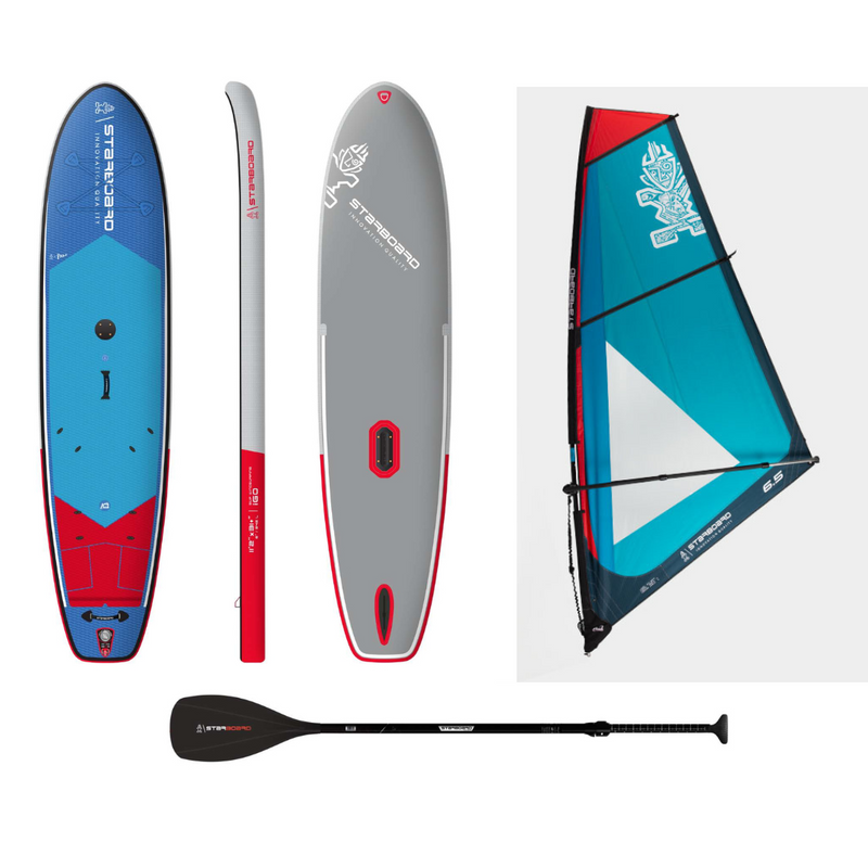 Waterman package Starboard: Sup 11.2 + 4,5m2 Jadro + Tufskin veslo-Wasup Slovenija