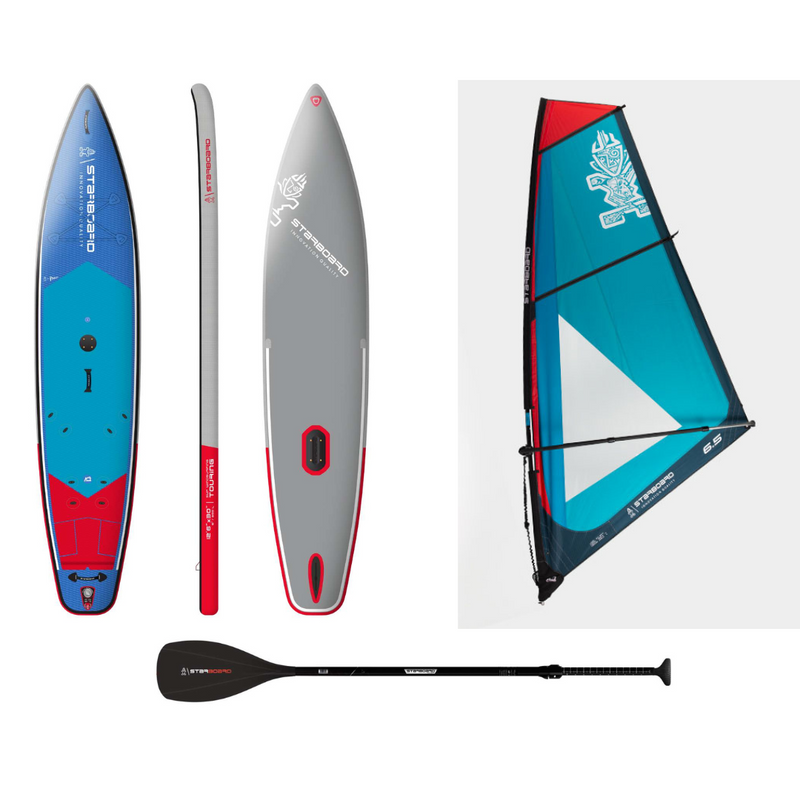 Waterman package Starboard 12'6"x30"x6" Touring Deluxe Lite 2024 + jadro 4,5m2 + veslo-Wasup Slovenija