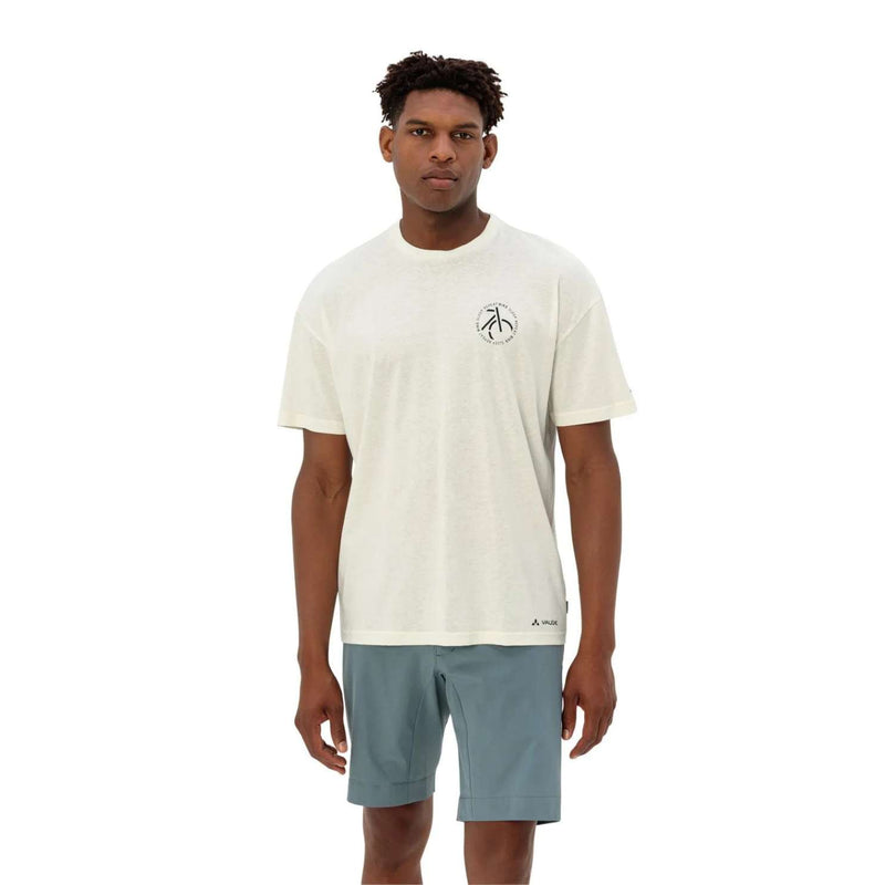 Vaude Moška Kr Majica Cyclist Casual, Offwhite-Wasup Slovenija