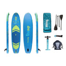 Varjena Sup deska WASUP FAMILY 12.0X33X6 s 4 delnim sup/kajak veslom in sedežem-Wasup Slovenija