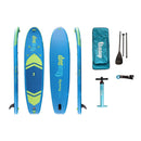 Varjena Sup deska WASUP FAMILY 12.0X33X6 s 4 delnim sup/kajak veslom in sedežem-Wasup Slovenija
