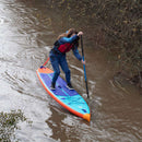 Varjena Sup Deska Shark Cruiser Flow 11.6x34x6 s karbonskim veslom-Wasup Slovenija