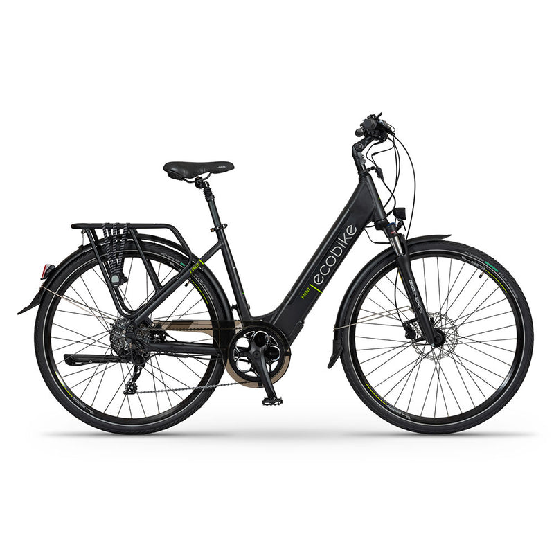 Električno kolo Ecobike X-Cross Trekking 14.5Ah/522Wh, Black, 19", nizki vstop-Wasup Slovenija