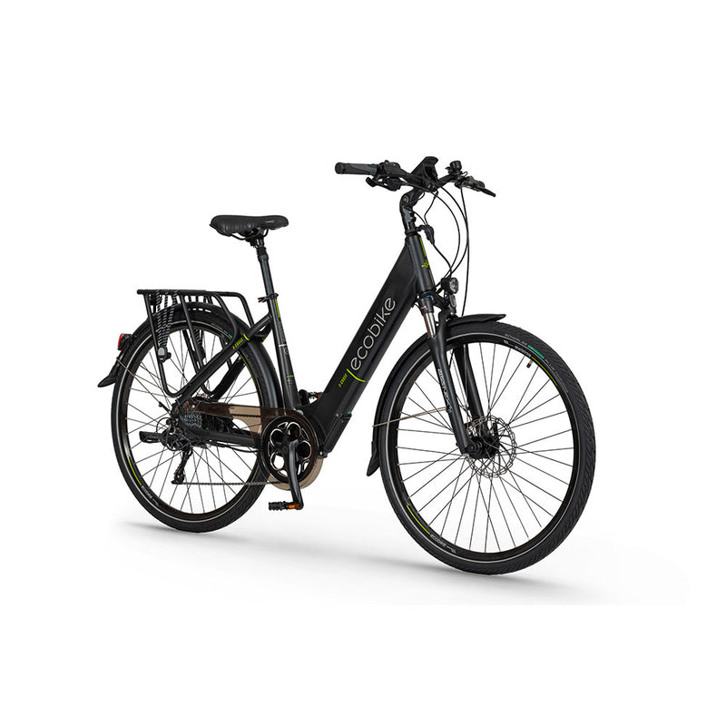 Električno kolo Ecobike X-Cross Trekking 14.5Ah/522Wh, Black, 19", nizki vstop-Wasup Slovenija