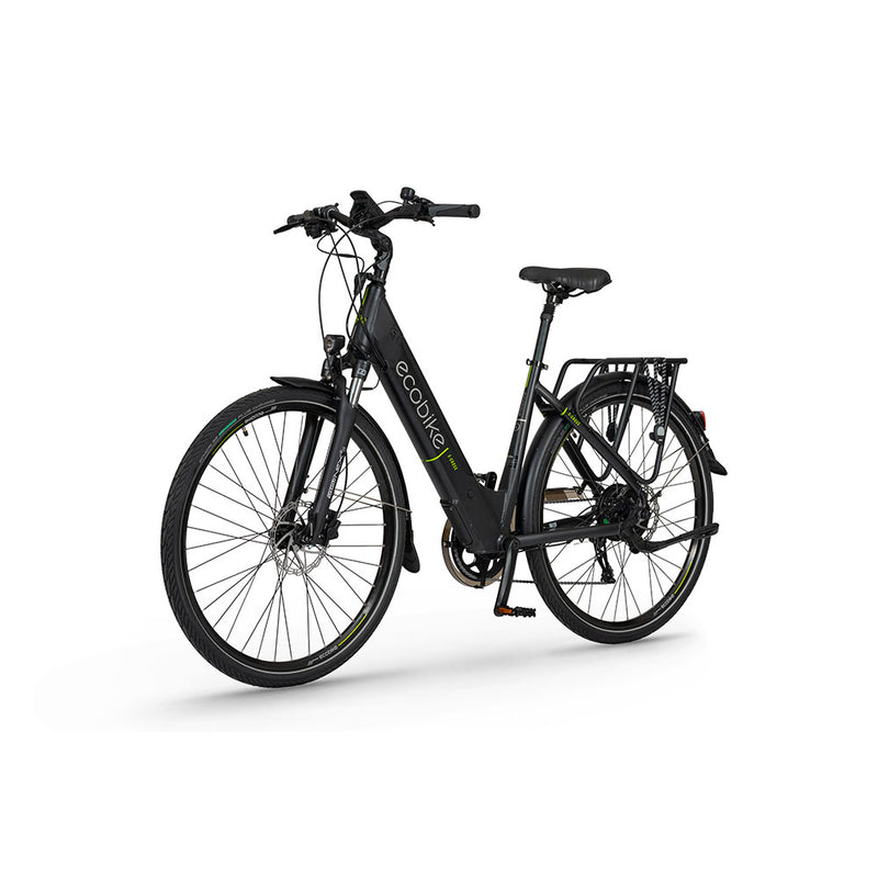 Električno kolo Ecobike X-Cross Trekking 14.5Ah/522Wh, Black, 19", nizki vstop-Wasup Slovenija