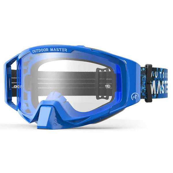 Outdoor Master Motokros/MTB očala Mustang, Blue Frame - Clear Lens-Wasup Slovenija