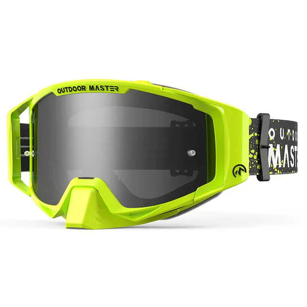 Outdoor Master Motokros/MTB očala Mustang, Green Frame - Grey Lens-Wasup Slovenija