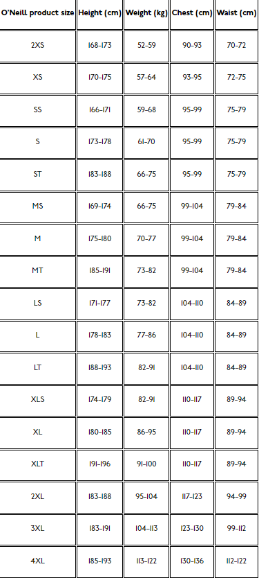 Oneill Moški Neopren Reactor 2 3/2 Back Zip Full, Črn-Wasup Slovenija