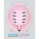 Otroška Smučarska čelada Outdoor Master Reindeer, Pink , KOMPLET Z OČALI