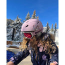 Otroška smučarska čelada OutdoorMaster Reindeer Pink