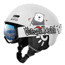 Otroška smučarska čelada OutdoorMaster Reindeer White