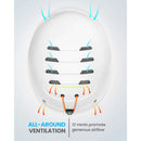 Otroška Smučarska čelada Outdoor Master Reindeer, White , KOMPLET Z OČALI