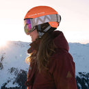 Smučarska čelada OutdoorMaster Kelvin Orange