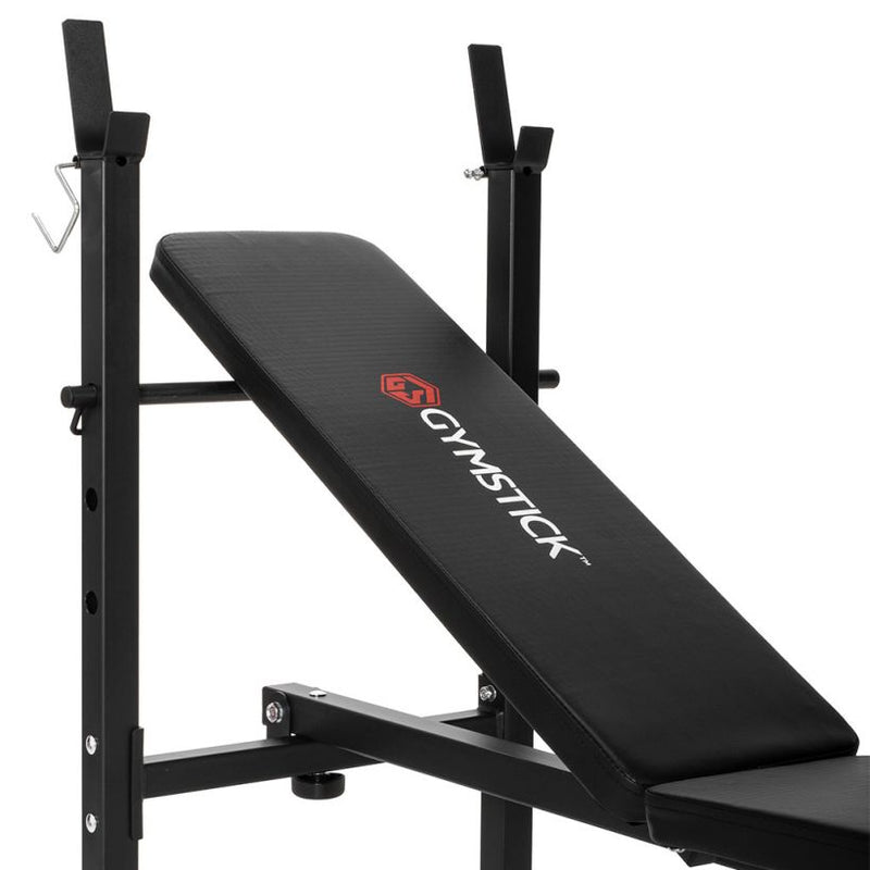 Gymstick komplet fitnes klopi in uteži - Weight Bench with 40kg-Wasup Slovenija