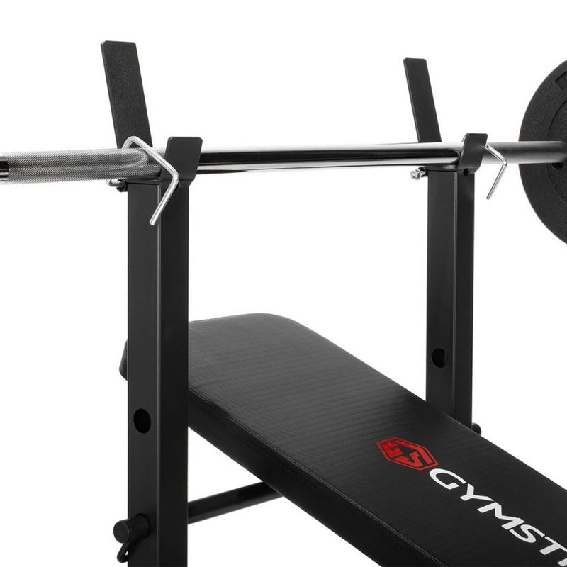 Gymstick komplet fitnes klopi in uteži - Weight Bench with 40kg-Wasup Slovenija