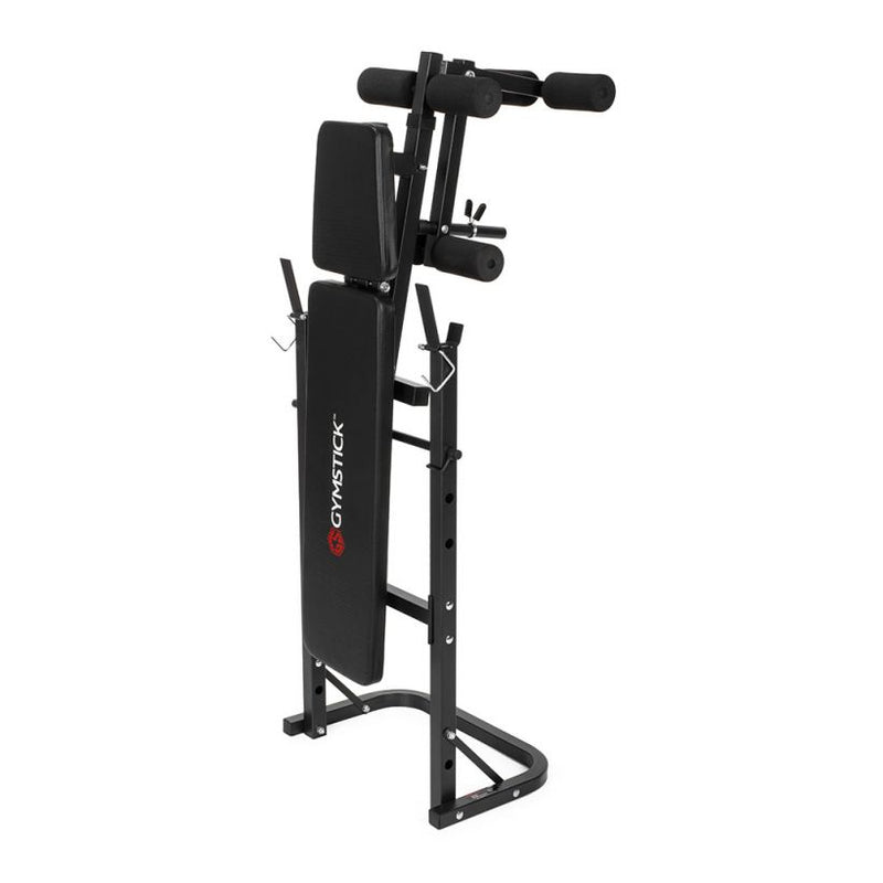 Gymstick komplet fitnes klopi in uteži - Weight Bench with 40kg-Wasup Slovenija