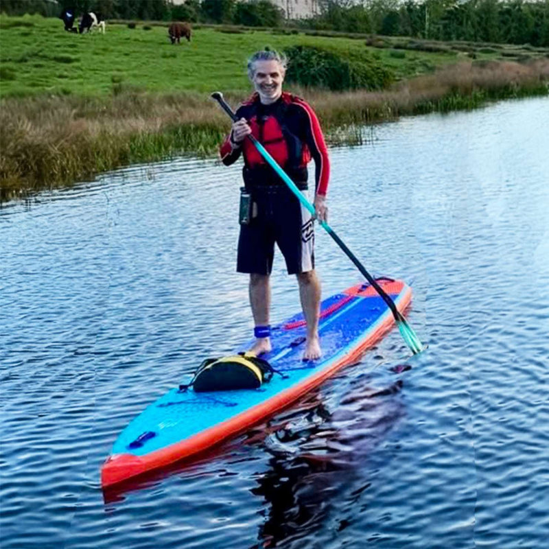 Varjena Sup Deska Shark Venture Flow 12.6x32x6 s karbonskim veslom-Wasup Slovenija