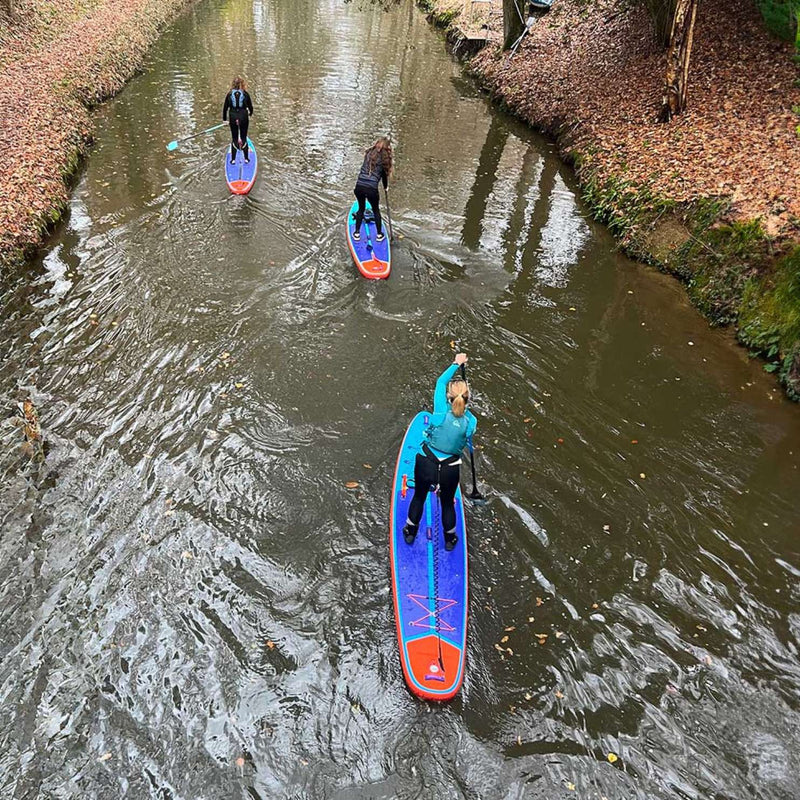 Varjena Sup Deska Shark Venture Flow 12.6x32x6 s karbonskim veslom-Wasup Slovenija