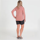 Ženska majica NRS H2Core Silkweight, dl rokav, Mauve-Wasup Slovenija