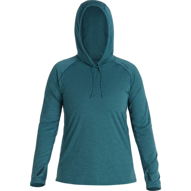 Ženski hoodie z UV zaščito NRS Silkweight H2Core