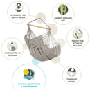 Viseči stol La Siesta Domingo Almond Kingsize-Wasup Slovenija