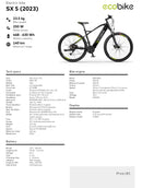 Električno kolo Ecobike MTB SX5-Wasup Slovenija
