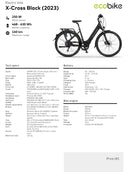 Električno kolo Ecobike X-Cross