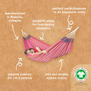 Viseča mreža La Siesta Modesta Flamingo