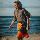 wave hawaii poncho shany man