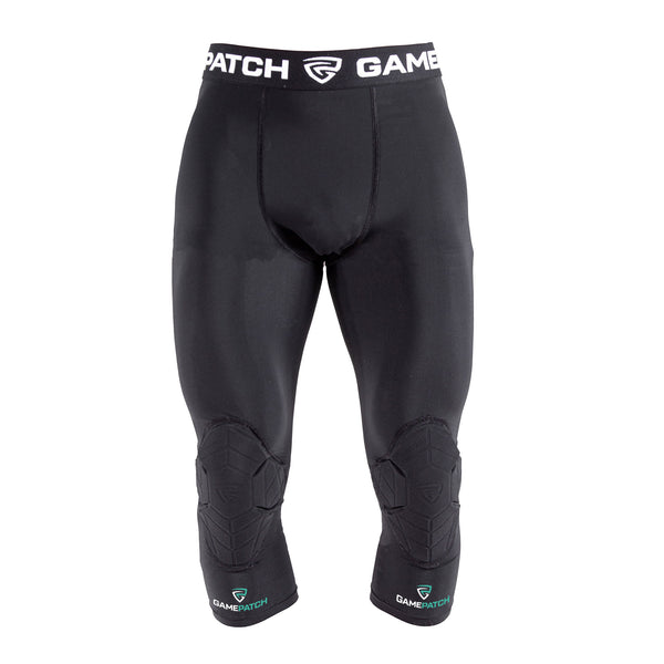GamePatch 3/4 kompresijske hlače z zaščito kolen