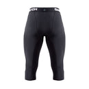 GamePatch 3/4 kompresijske hlače z zaščito kolen, pogled zadaj