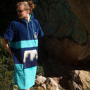 PONCHO WAVE HAWAII BLUEBOW