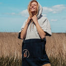 wave hawaii poncho soul woman